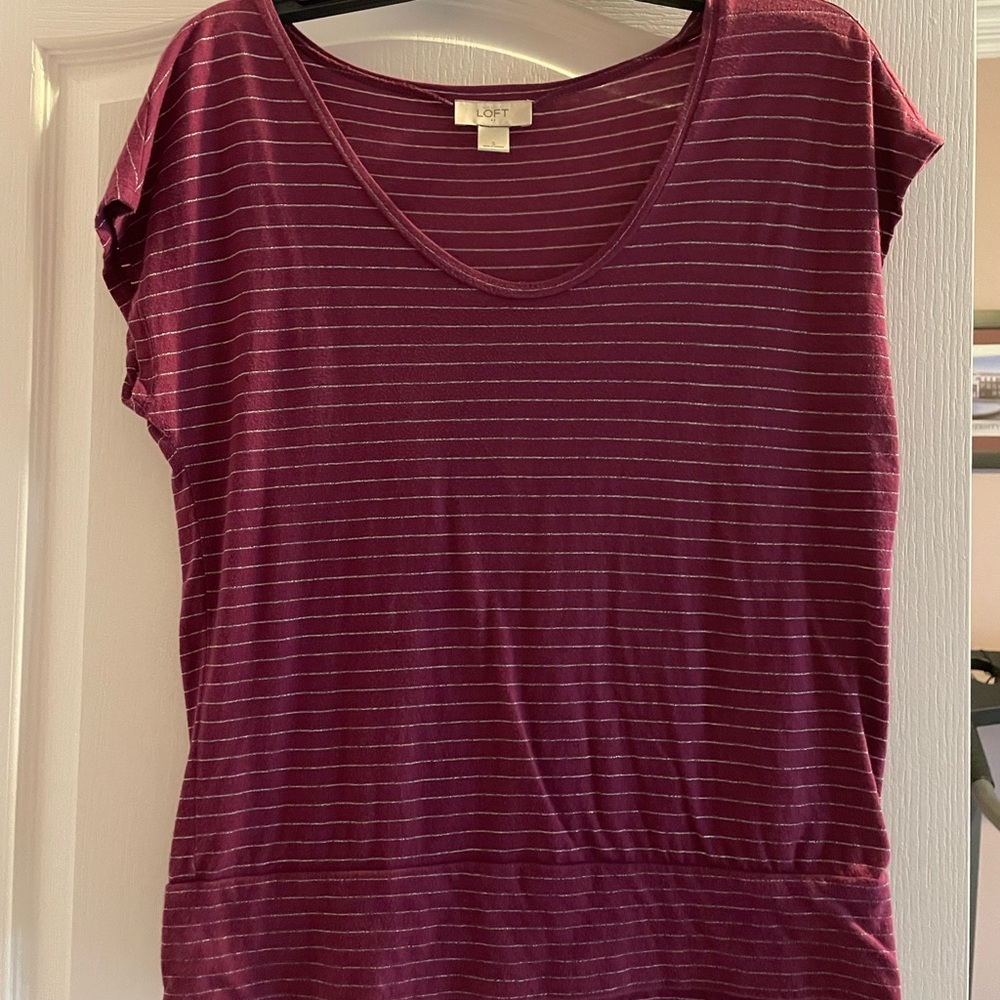 Short sleeve, cotton blouse